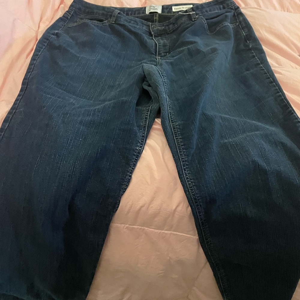 Dark Blue Denim Jeans